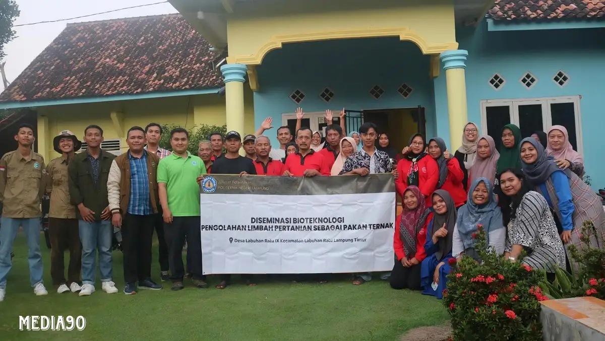 Polinela Dorong Potensi Peternakan Melalui Pendampingan di Desa Labuhan Ratu, Lampung Timur