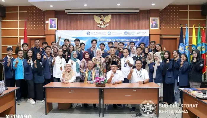 Polinela Mengadakan Evaluasi Beasiswa dengan Dukungan Bank Indonesia