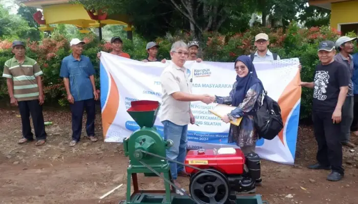 Polinela Mendorong Pemberdayaan Gaharu di Desa Sabah Balau, Lampung Selatan
