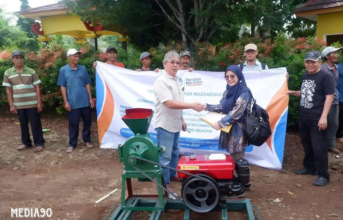 Polinela Menggerakkan Pemberdayaan Gaharu di Desa Sabah Balau, Lampung Selatan