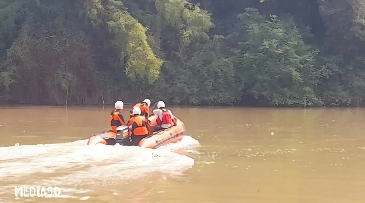Pria Tenggelam Saat Mancing di Way Sekampung Lampung Timur Belum Ditemukan, Pencarian Lanjut Hari ini