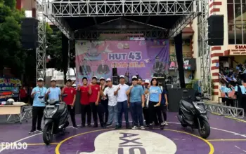 Tunas Honda Lampung Kolaborasi Gelar Honda Youth Festival di SMA YP Unila
