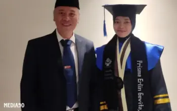 Alumni SMKN 1 Rawajitu Timur Prisma Erlin Gevita Sukses Raih Gelar Sarjana, Kini Diterima Kerja di Tongwei Indonesia