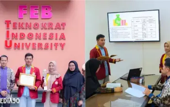 Mahasiswa Teknokrat Indonesia Juara Nasional Lomba Paper Competition Accounting Fair 2024