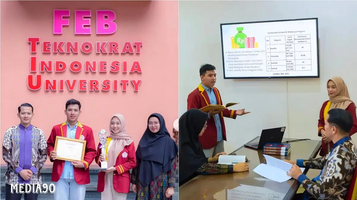 Mahasiswa Teknokrat Indonesia Juara Nasional Lomba Paper Competition Accounting Fair 2024