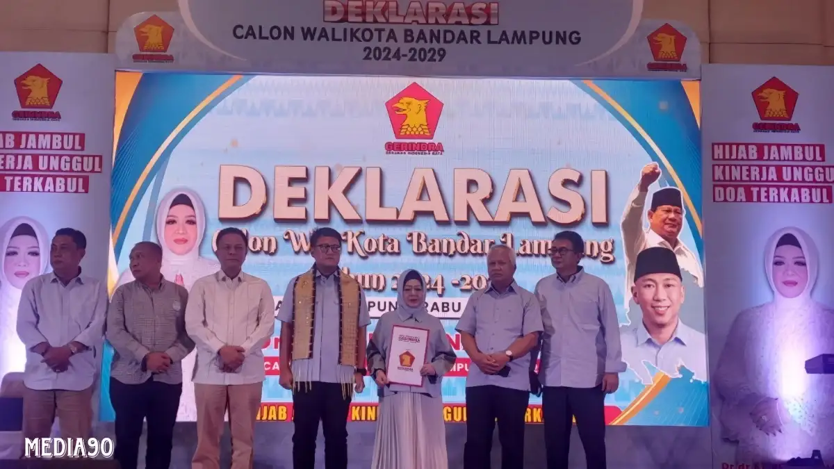 Pasca Beri Surat Tugas, Partai Gerindra Sarankan Reihana Pilih Kadernya Jadi Pendamping di Pilkada Bandar Lampung 2024