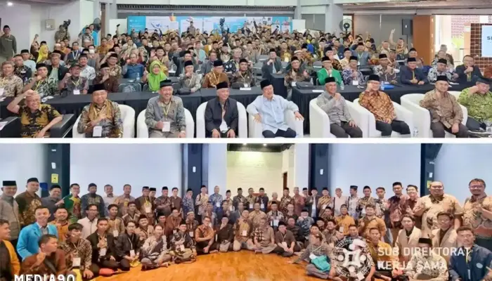 Polinela Hadir dalam Rakernas AMKI di Masjid Salman ITB, Bandung