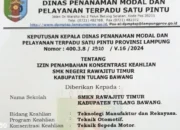 SMKN Rawajitu Timur Tulang Bawang Resmi Tambah Konsentrasi Keahlian Teknik Sepeda Motor