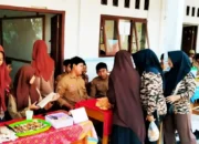 Bangun Semangat Kewirausahaan, SMPN Satu Atap 1 Rawajitu Timur Tulang Bawang Gelar Market Day