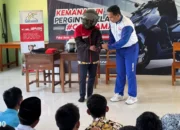 TDM Lampung Edukasikan Keselamatan Berkendara ke Pelajar SMKN 1 Way Serdang Mesuji