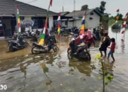 Banjir Rob Terjang Empat Kampung di Rawajitu Timur Tulang Bawang, Warga Desak Ada Perhatian Pemerintah