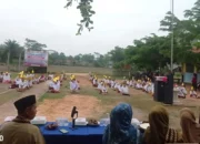 Lestarikan Budaya Lampung, SDN 2 Wono Agung Tulang Bawang Gelar Tari Bedana Massal Dalam Karya P5 Kearifan Lokal