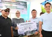 Bupati Lampung Selatan Terpilih Egi Salurkan Bantuan Sosial dari Kementerian ke Korban Banjir Candipuro, Palas, dan Sragi