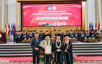 Guru Besar Universitas Teknokrat Indonesia, Prof Akhyar Rido Sampaikan Orasi Ilmiah Keilmuan