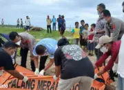 Pria Tanpa Identitas Ditemukan Meninggal di Muara Sungai Pantai Keramat Sidomulyo Lampung Selatan