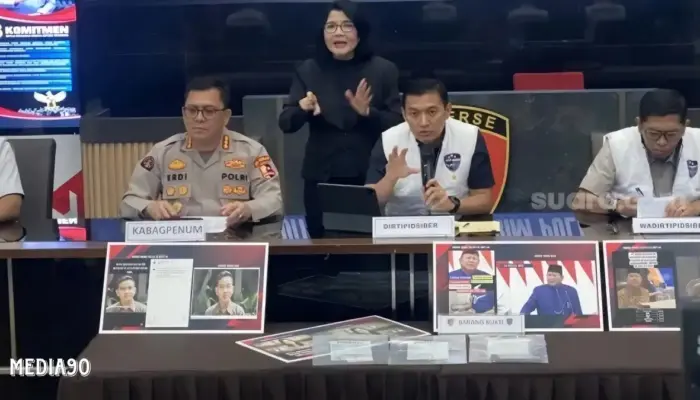 Pria Asal Lampung Tengah Ditangkap Bareskrim Polri Usai Menipu Warga dengan Video Deepfake Prabowo-Gibran