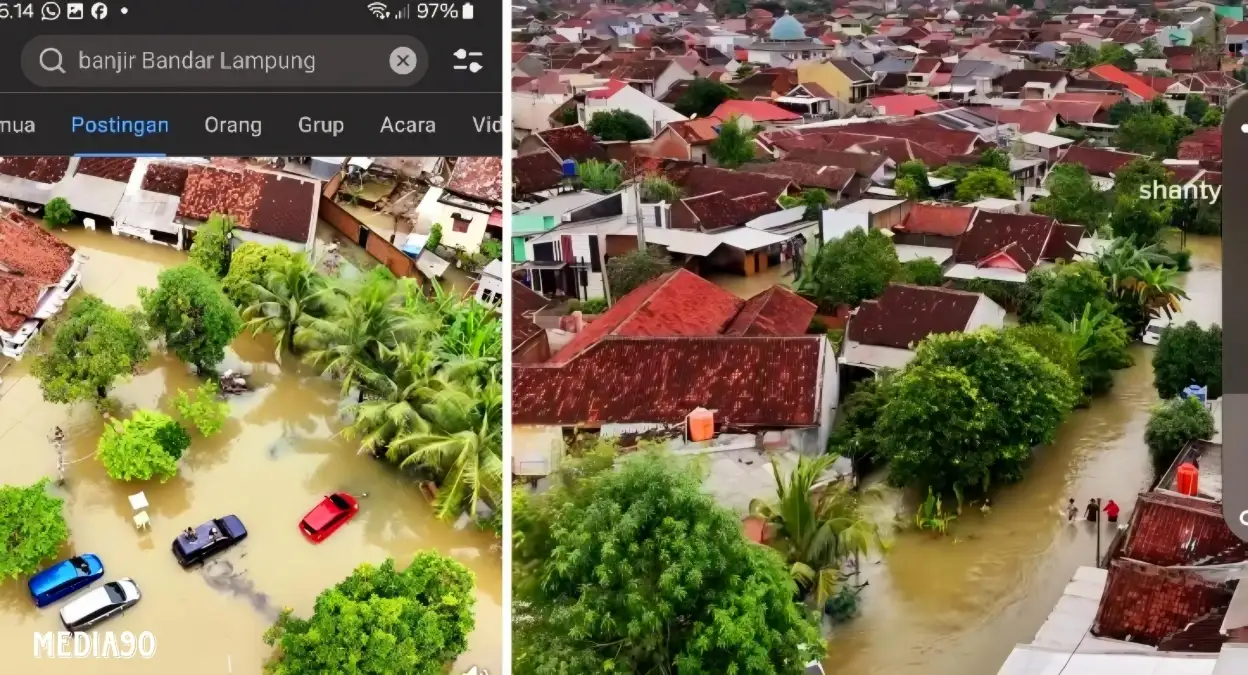 Banjir di Bandar Lampung, Lampung Selatan, dan Pesawaran Rendam 2.181 Rumah, Tiga Warga Meninggal