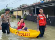 Banjir di Bandar Lampung, Polda Lampung Patroli Perketat Keamanan Rumah Para Korban