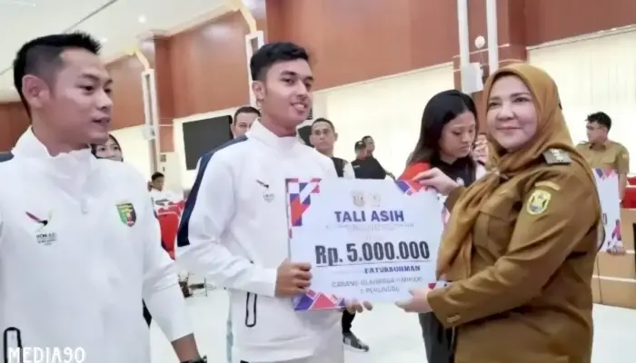 Apresiasi Atlet PON 2024, Wali Kota Bandar Lampung Dorong KONI Cetak Talenta Muda