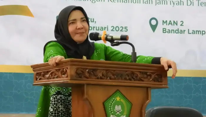 Eva Dwiana Hadiri Peresmian Muskercab I PCNU Bandar Lampung, Ajak Sinergi dan Pererat Silaturahmi