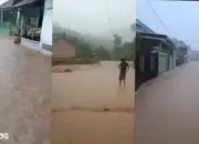 Hujan Deras Kamis Sore, Sejumlah Titik di Bandar Lampung Kembali Dikepung Banjir