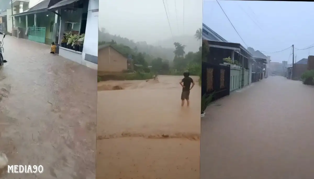 Hujan Deras Kamis Sore, Sejumlah Titik di Bandar Lampung Kembali Dikepung Banjir