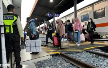 Libur Panjang Isra Miraj dan Tahun Baru Imlek, KAI Tanjungkarang Catat Lebih dari 19 Ribu Orang Gunakan Angkutan Kereta