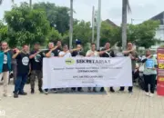 Pastikan SPKLU Siap Layani Saat Ramadan, PLN dan Komunitas Kosmik Lampung Sunmori Motor Listrik Touring Metro