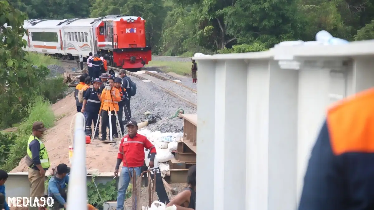 Perbaiki Jalur Hingga Perketat Perlintasan Liar, KAI Tanjungkarang Pastikan Keselamatan Angkutan Mudik Lebaran Idulfitri 2025