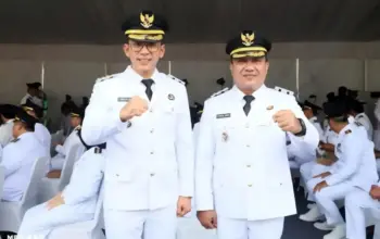 Resmi Dilantik Jadi Bupati, Egi - Syaiful Siap All Out Kerja Majukan Pembangunan Lampung Selatan