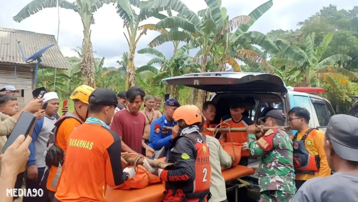 Tiga Mahasiswa KKN Asal Bandar Lampung Ditemukan Tim SAR Meninggal Usai Hanyut di Sungai Pesawaran