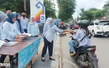 Bank Lampung Bagikan Takjil Gratis Selama Ramadan di Seluruh Kantor Operasional