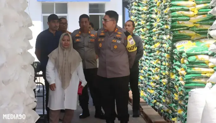 Menjelang Ramadan, Kapolres Lampung Selatan Pastikan Stok Sembako Aman dan Siap Tindak Penimbun