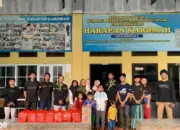 Kepedulian di Bulan Suci, Yayasan Alfian Husin dan Sedulur Mirza Bagikan Nasi Kotak untuk Panti Asuhan dan Warga Bandar Lampung