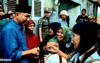 Pastikan Penanganan Cepat dan Terpadu, Gubernur Lampung Mirza Tinjau Korban Banjir di Bandar Lampung