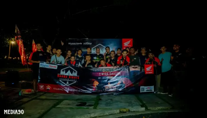 Komunitas Motor Honda Lampung Adakan Honda Bikers Motour Camp 2025 untuk Pererat Silaturahmi