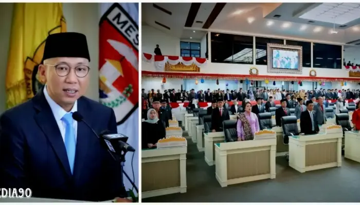 Gubernur Mirza Serukan Lampung Aktif Dukung Visi dan Asta Cita Pembangunan Nasional di Dewan