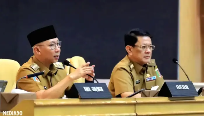 Pertemuan Perdana Gubernur dan Wakil Gubernur Lampung, Mirza Fokus pada Tiga Program Utama