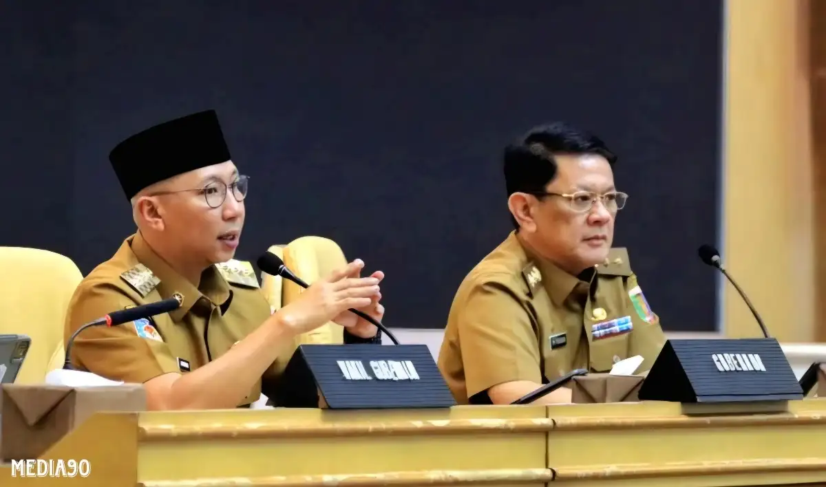 Rapat Perdana Gubernur dan Wakil Gubernur Lampung, Mirza Minta Wujudkan Tiga Program Prioritas ini