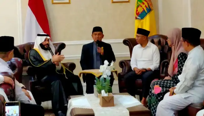 Safari Ramadan Lampung, Gubernur Mirza Sambut Imam Besar Masjidil Haram Syaikh Abdurrahman Al-Ausy