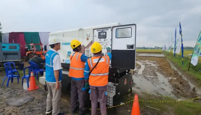 PLN Dampingi Panen Raya di Lampung Tengah, Wujud Nyata Dedikasi untuk Pelanggan