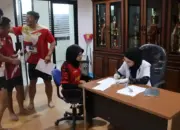 Jelang PON Beladiri 2025, Ratusan Atlet Beladiri Lampung Ikuti Tes Fisik di KONI Lampung