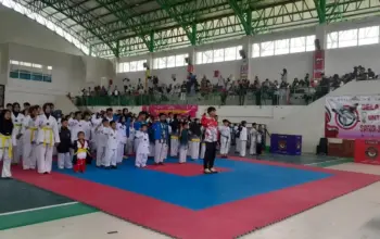 Lewat Kejuaraan Open Tournamen Saburai Cup XVI, Taekwondo Lampung Bidik Atlet Untuk Kejuaraan PON