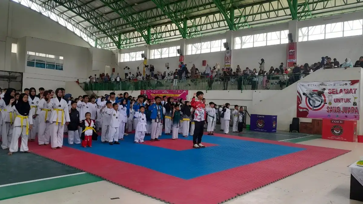 Lewat Kejuaraan Open Tournamen Saburai Cup XVI, Taekwondo Lampung Bidik Atlet Untuk Kejuaraan PON