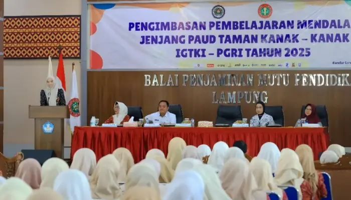 Bunda PAUD Lampung Gencarkan Program Deep Learning untuk Tingkatkan Profesionalisme Guru