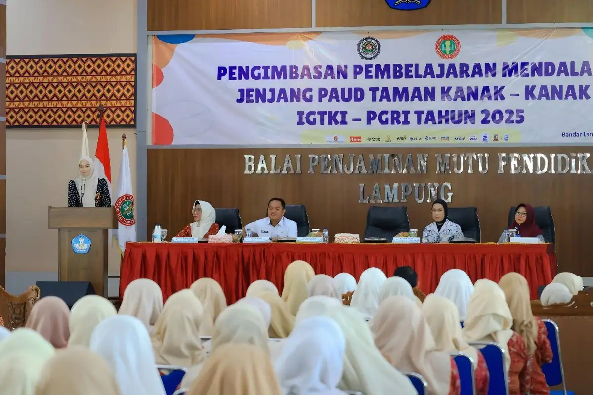 Lewat Program Deep Learning, Bunda PAUD Lampung Dorong Penguatan Profesionalisme Guru PAUD