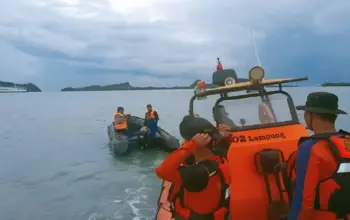 Penumpang KMP Mufidah Terjun ke Laut Bakauheni Belum Ditemukan, Tim SAR Lanjutkan Pencarian