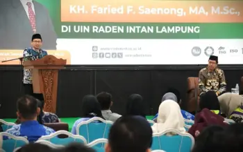 Stafsus Menteri Agama Paparkan Konsep Ekoteologi dan Kurikulum Berbasis Cinta di UIN Raden Intan Lampung