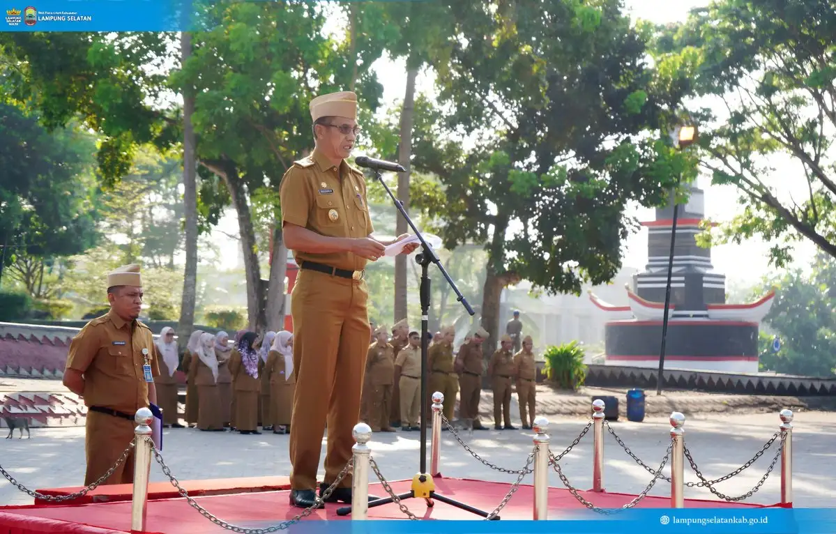 ASN Lampung Selatan Diminta Disiplin Jalankan Tugas dan Pelayanan Publik ke Masyarakat