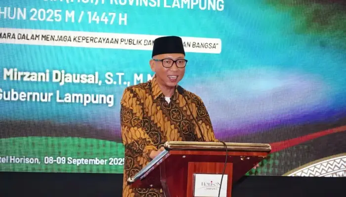 Gubernur Lampung Ajak Jaga Persatuan saat Buka Ijtima Ulama dan Umara MUI Lampung